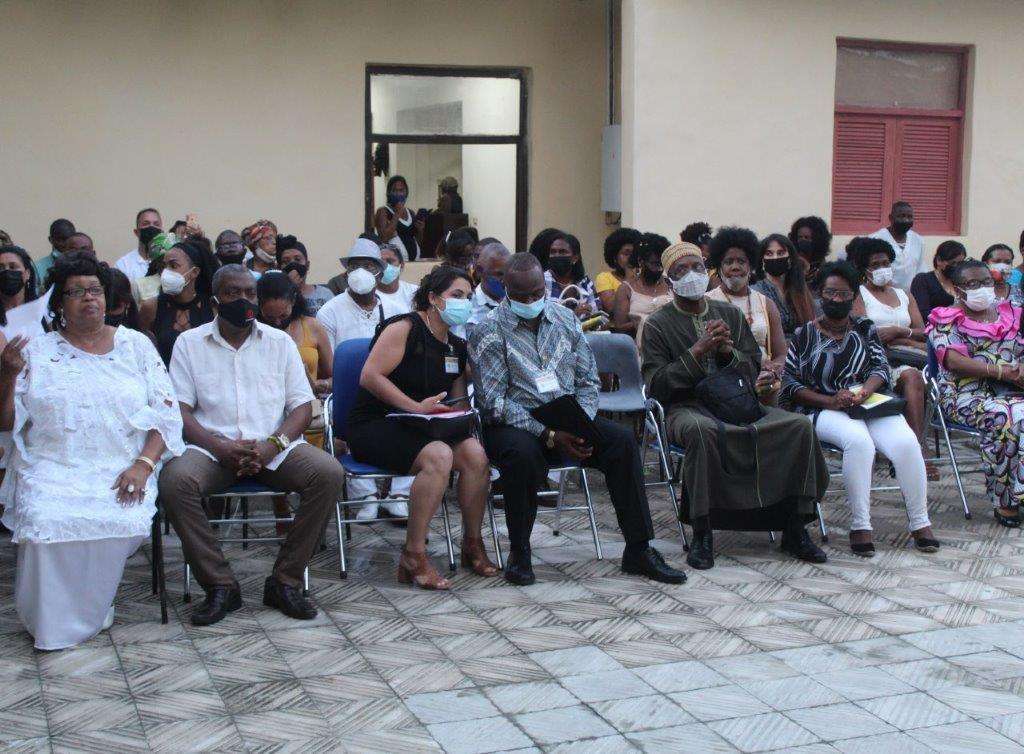 Representantes del Cuerpo Diplomático Africano acreditado en Cuba. (Sergio Martínez Martínez)