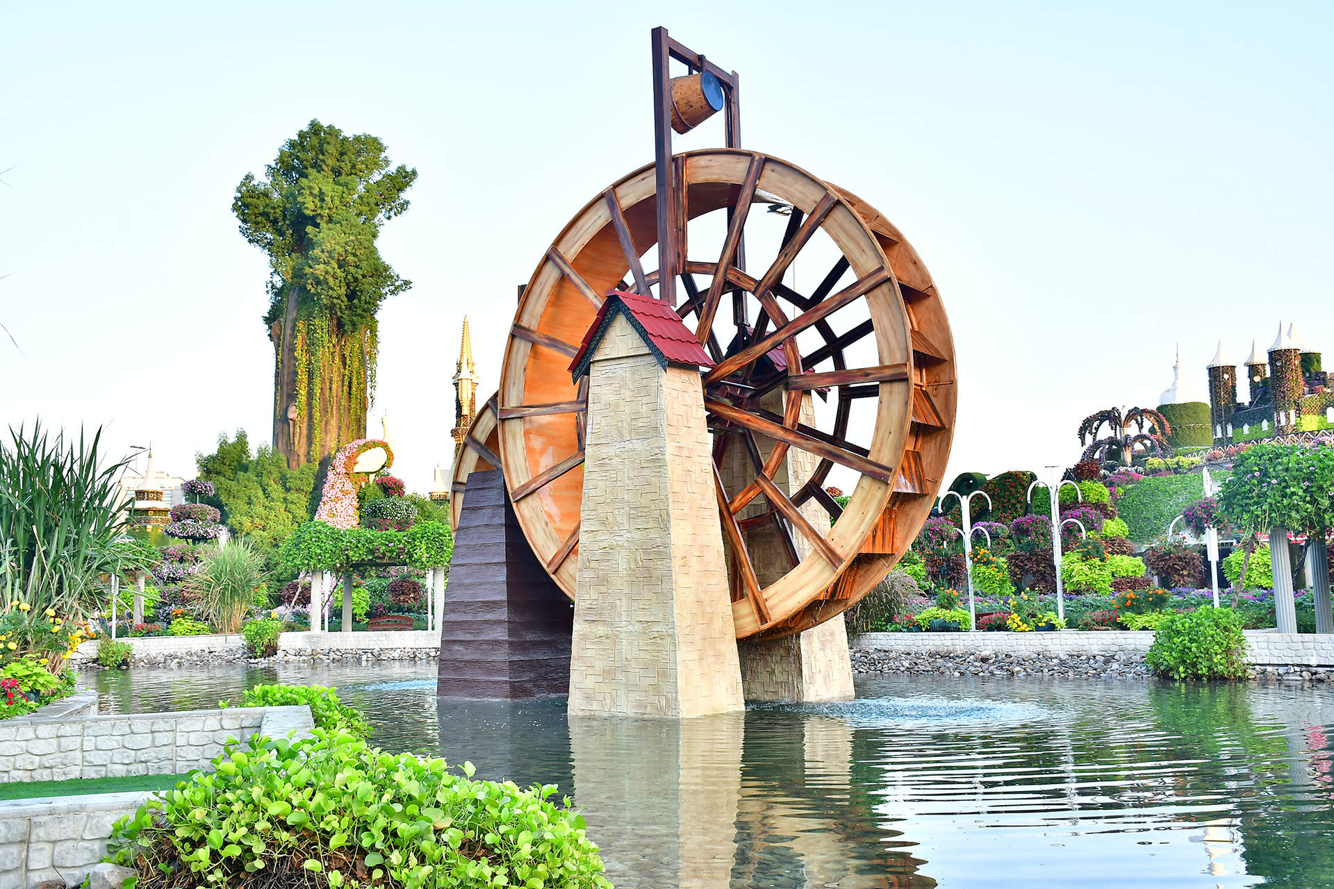 Dubai Miracle Garden. (Twitter)
