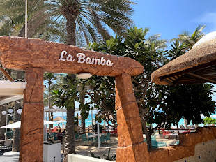 Restaurante La Bamba en el hotel de Barceló en la playa de Sharjah. (EL CORREO)