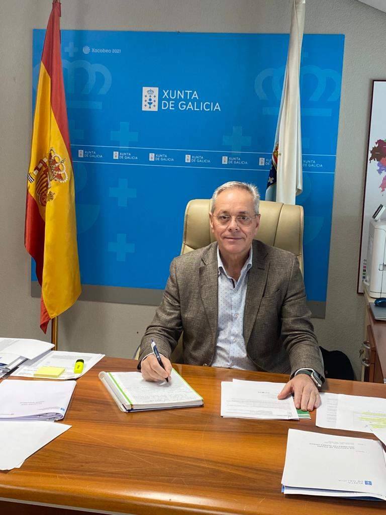 José Balseiros, director general de Ganadería, Agricultura e Industrias Agroalimentarias de la Xunta de Galicia. (Cedida)