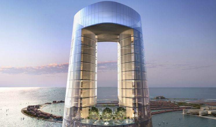 Torre Ciel en Dubai. (Twitter)