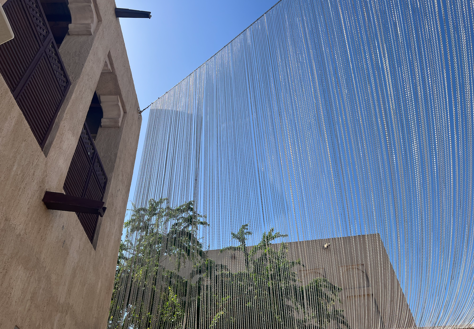Arquitectura típica del Golfo en el museo Al Shindagha de Dubai. (ELCORREO)