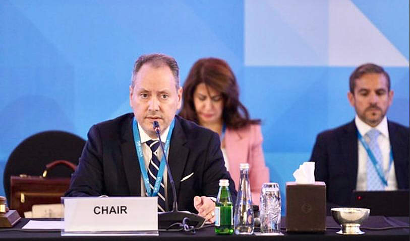 el representante permanente de Uruguay ante IRENA y embajador del país en Emiratos Árabes, Álvaro Ceriani