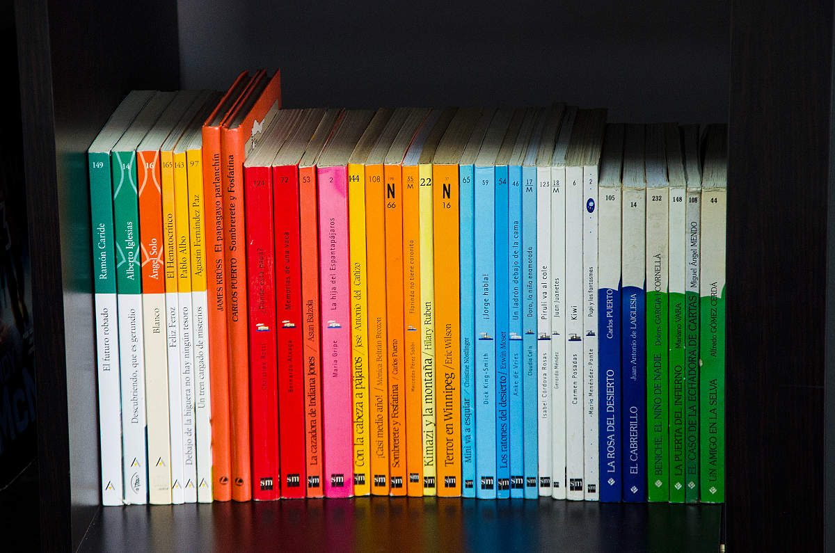 La Biblioteca en Español de UCAM Dubai cuenta con más de 1.500 libros. (Cedida)