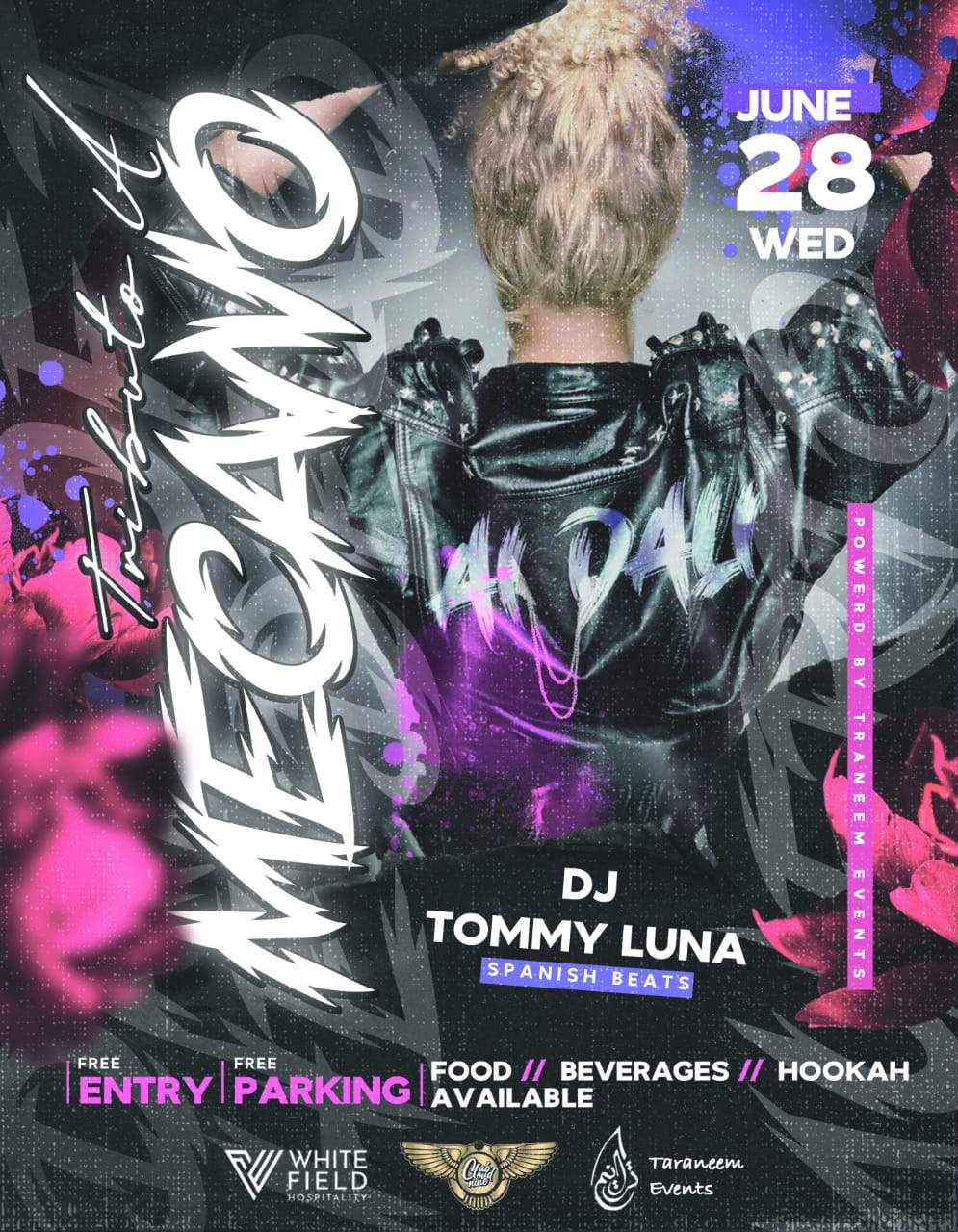 Cartel anunciador de Mecano Tributo. (Cedida)