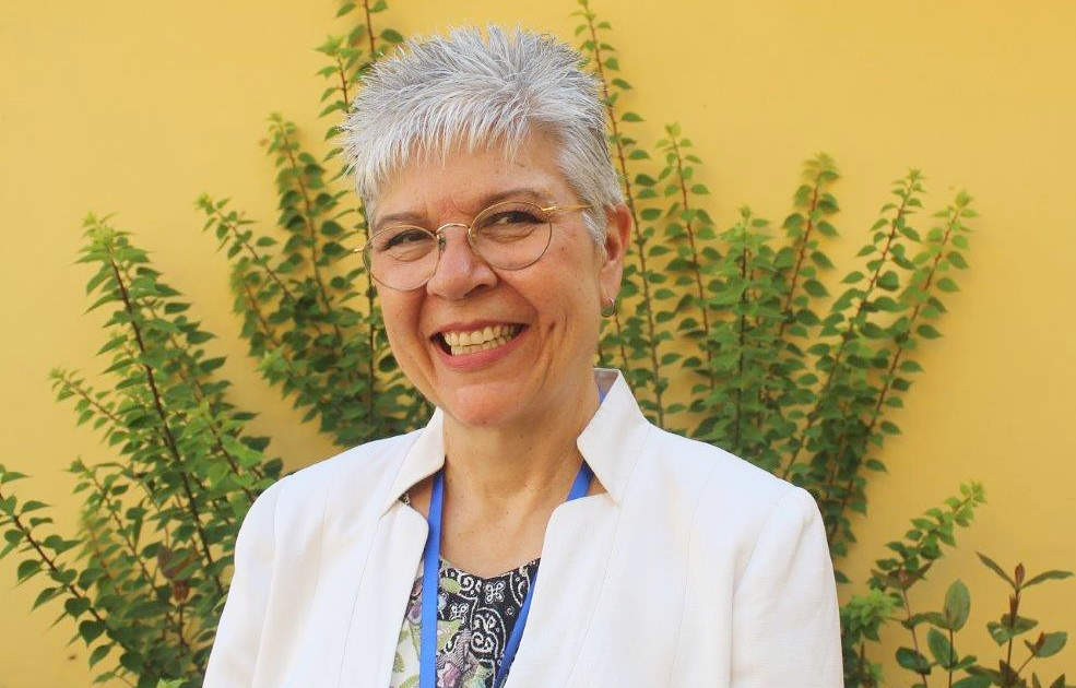 Rosa María López Oliver Farías, de la Universidad Anáhuac en Oaxaca (México), ha participado en el encuentro internacional. (Sergio Martínez Martínez)
