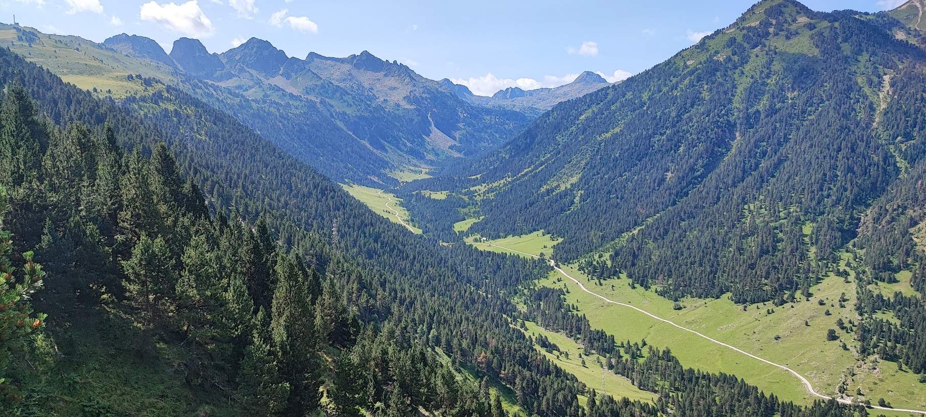 Camino de Baqueira Beret, en el Valle de Arán