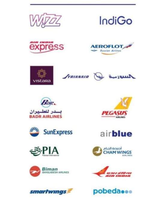 Aerolíneas que saldrán de la nueva terminal en Abu Dhabi, (Instagram)