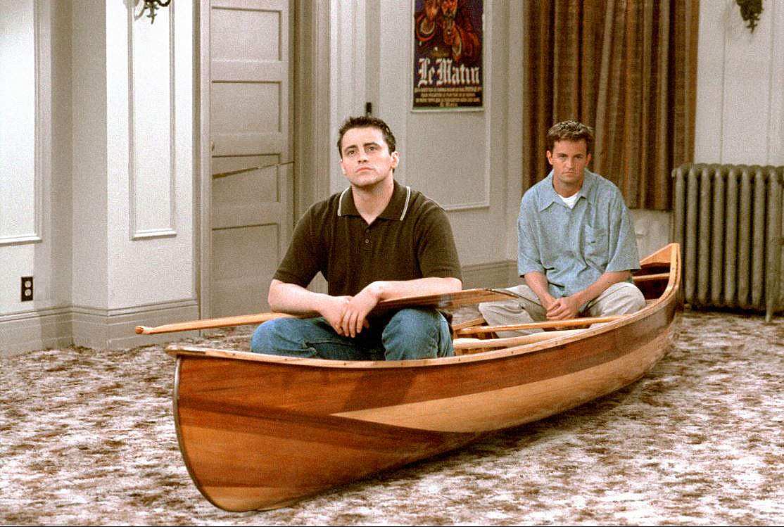 La pareja de Mat LeBlanc (Joey) y Matthew Perry (Chandler) llegó a representar uno de los dúos más graciosos y al mismo tiempo entrañables de la televisión.
