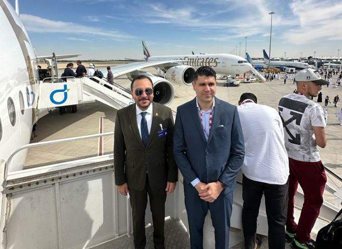 Una perspectiva de Dubai Airshow 2023. (Cedida)