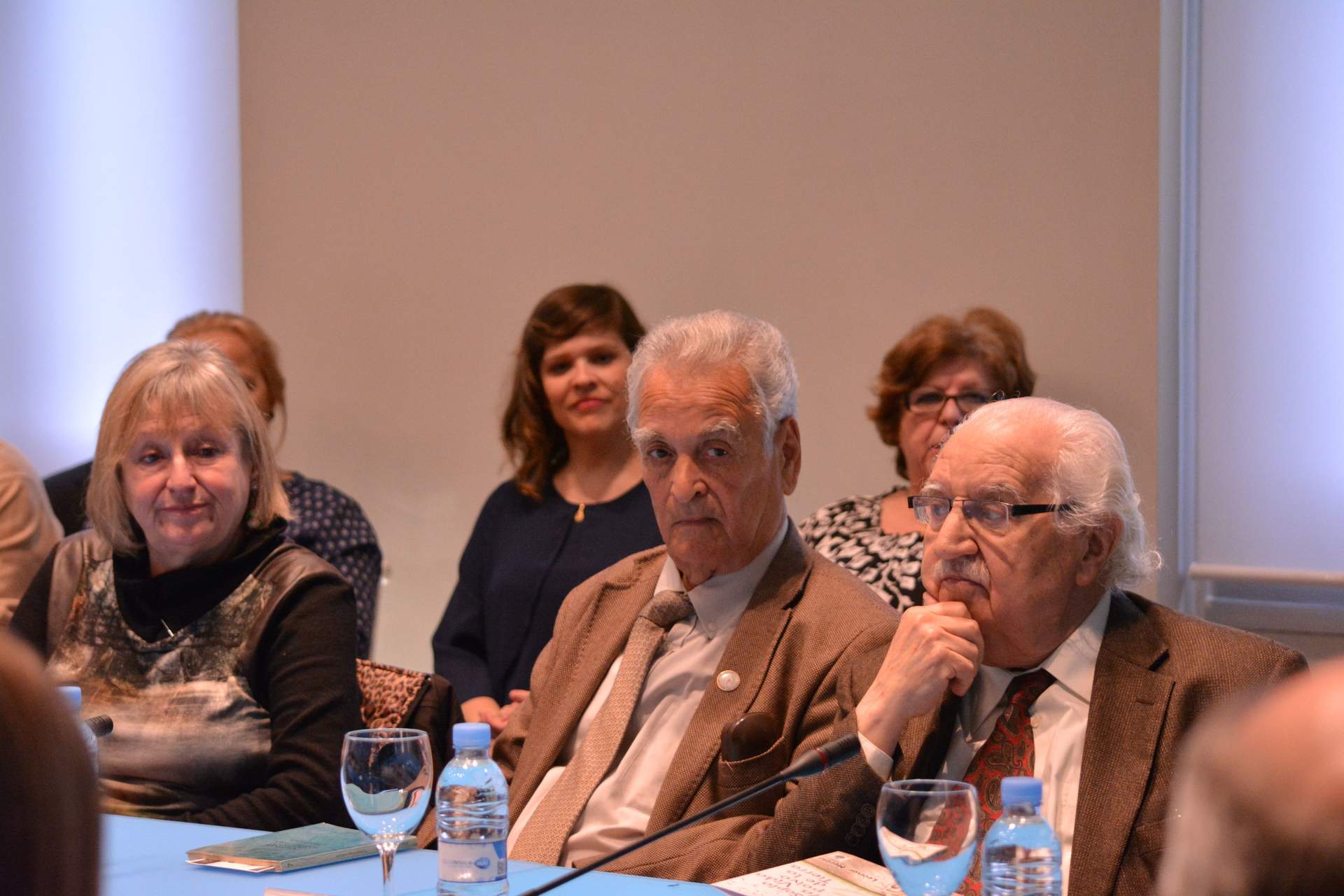 Carmen Ruiz Bravo, con Mahmud Sobh y Pedro Martínez Montávez