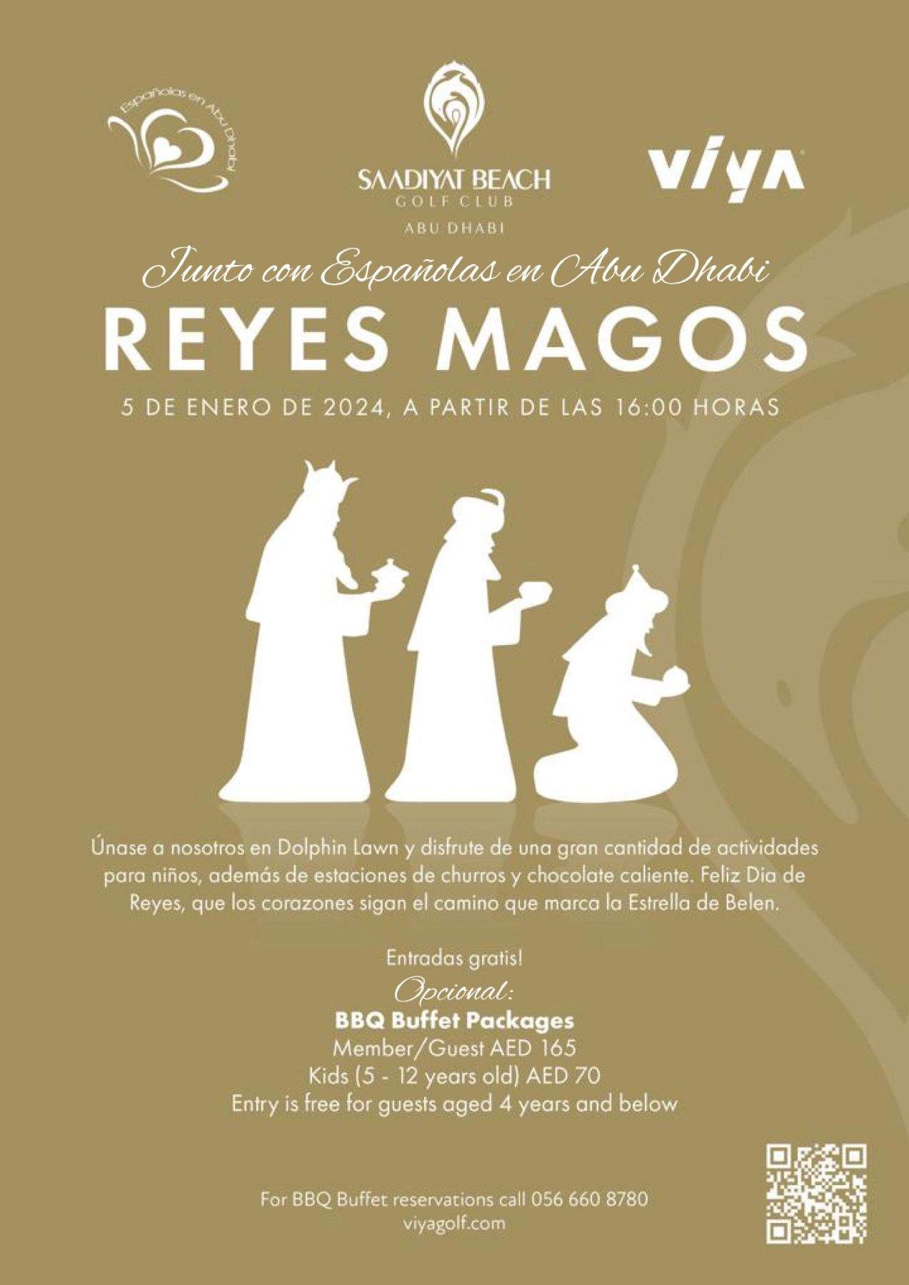 Reyes Magos en Abu Dhabi. (Cedida)