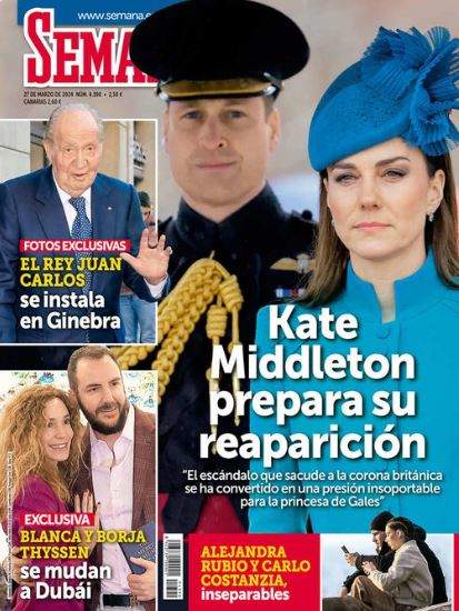 La portada de la revista española Semana. (X)