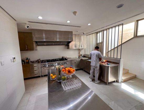 Cocina industrial de la vivienda. (Fuente externa)