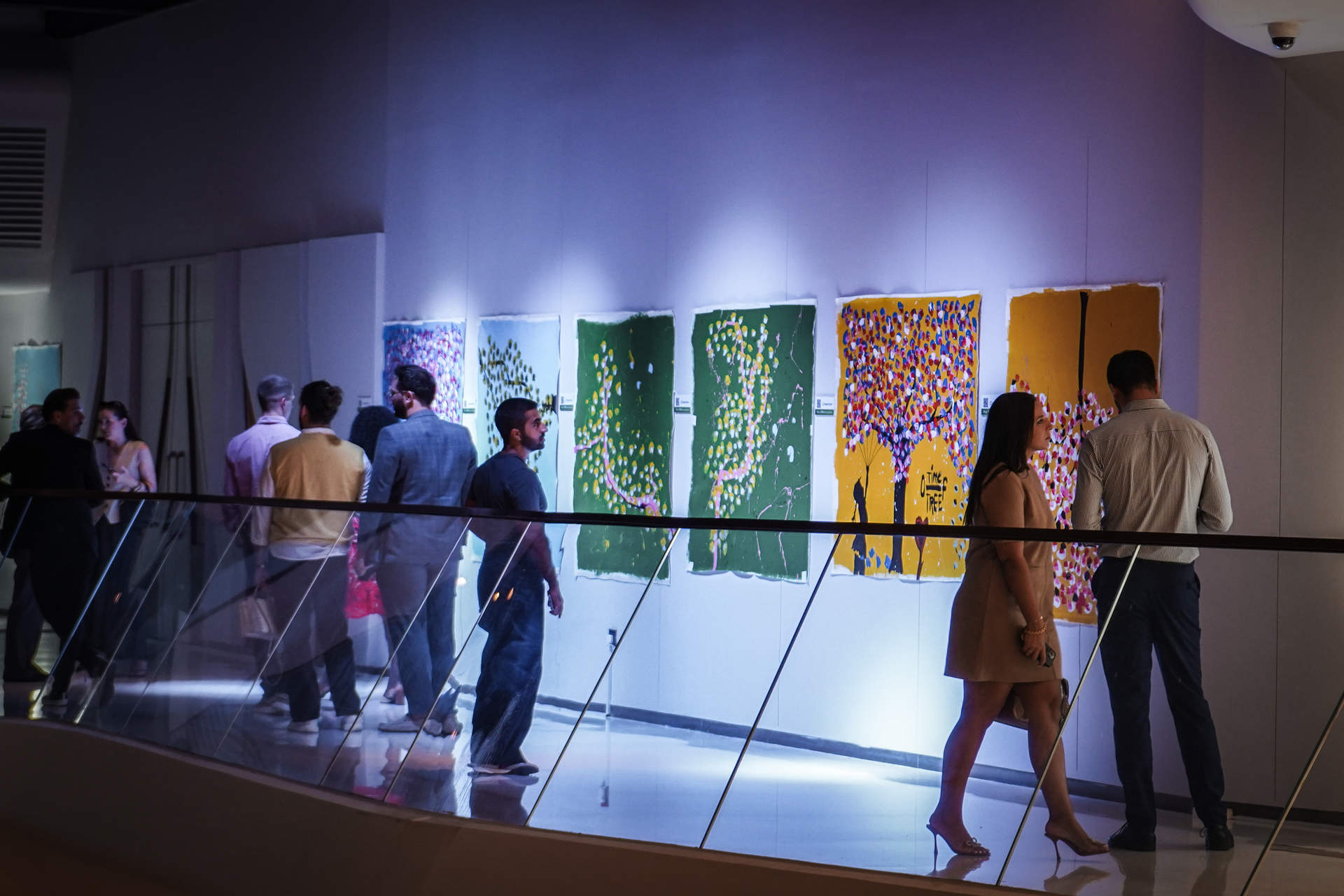 Obras de la colección 'TreesArt to the World'. (Cedida)