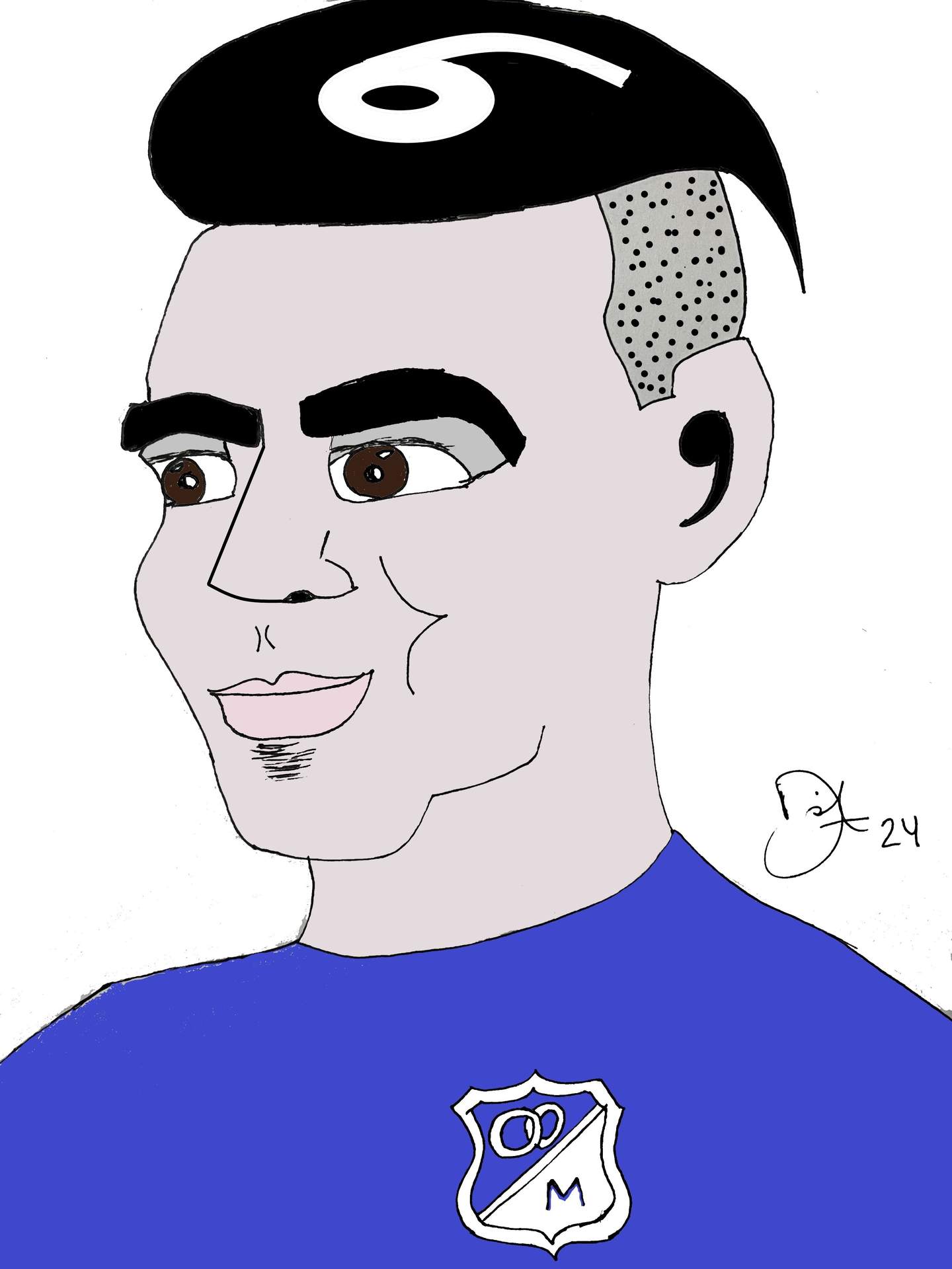 Caricatura Falcao3