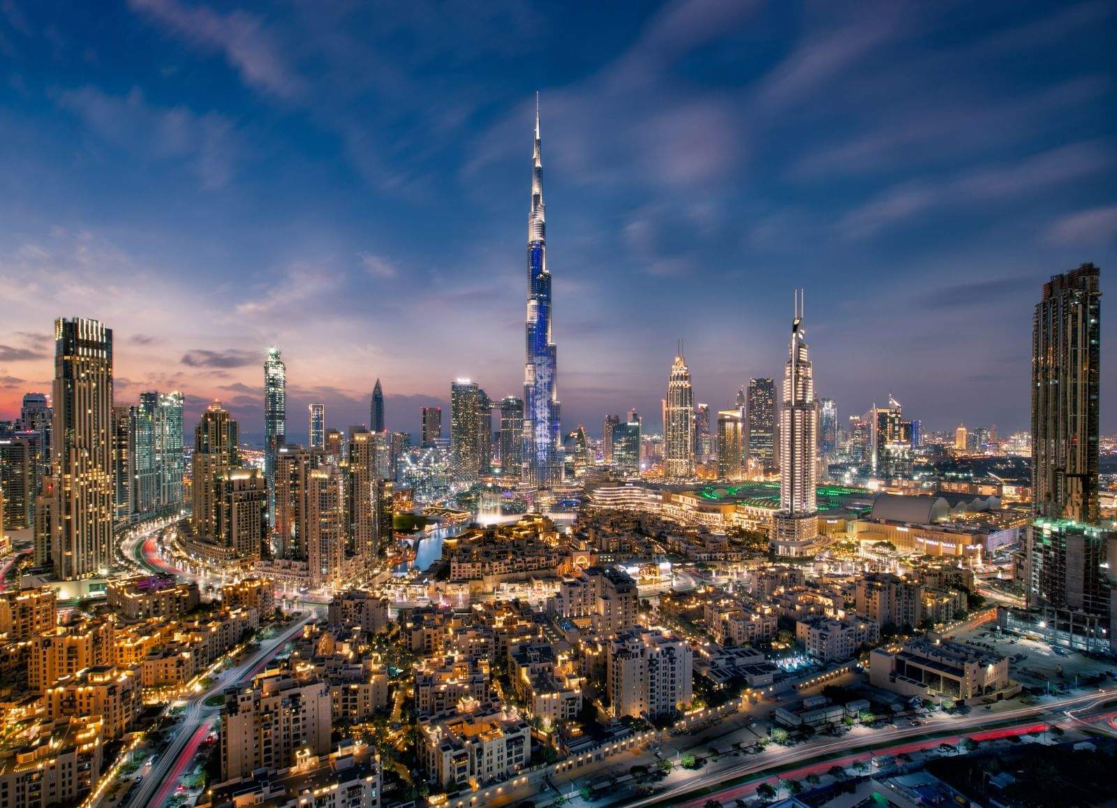 Un imagen del centro de Dubai. (WAM)