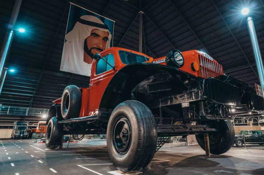Uno de los vehículos del museo. (Experience Abu Dhabi)