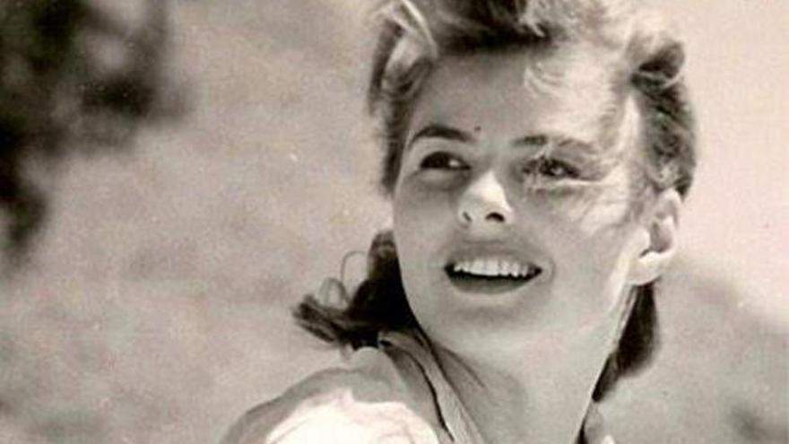 Ingrid Bergman, la actriz que Dixon Moya elige entre todas. (Fuente externa)