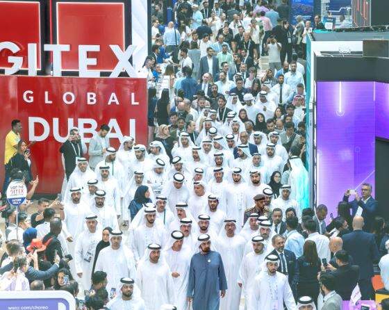 El gobernante de Dubai en Gitex 2024. (X)