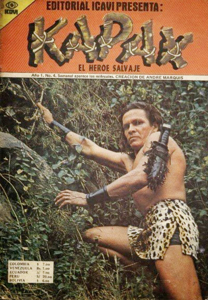Kapax fue el protagonistas de una aplaudida y seguida fotonovela.