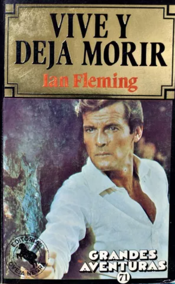 Cubierta de la novela 'Vive y deja morir' editada por Oveja Negra.