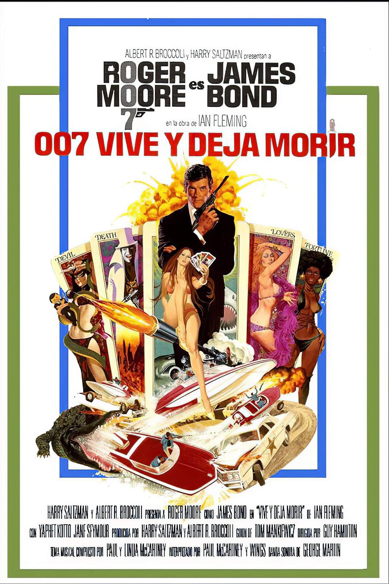Afiche Vive y Deja Morir
