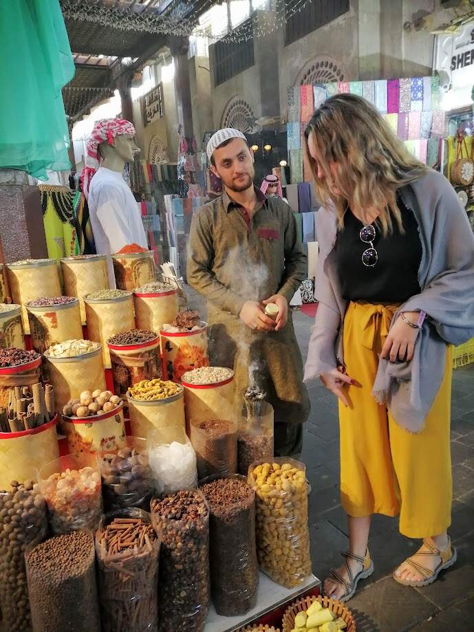 El Zoco de las Especias en Deira. (EL CORREO)