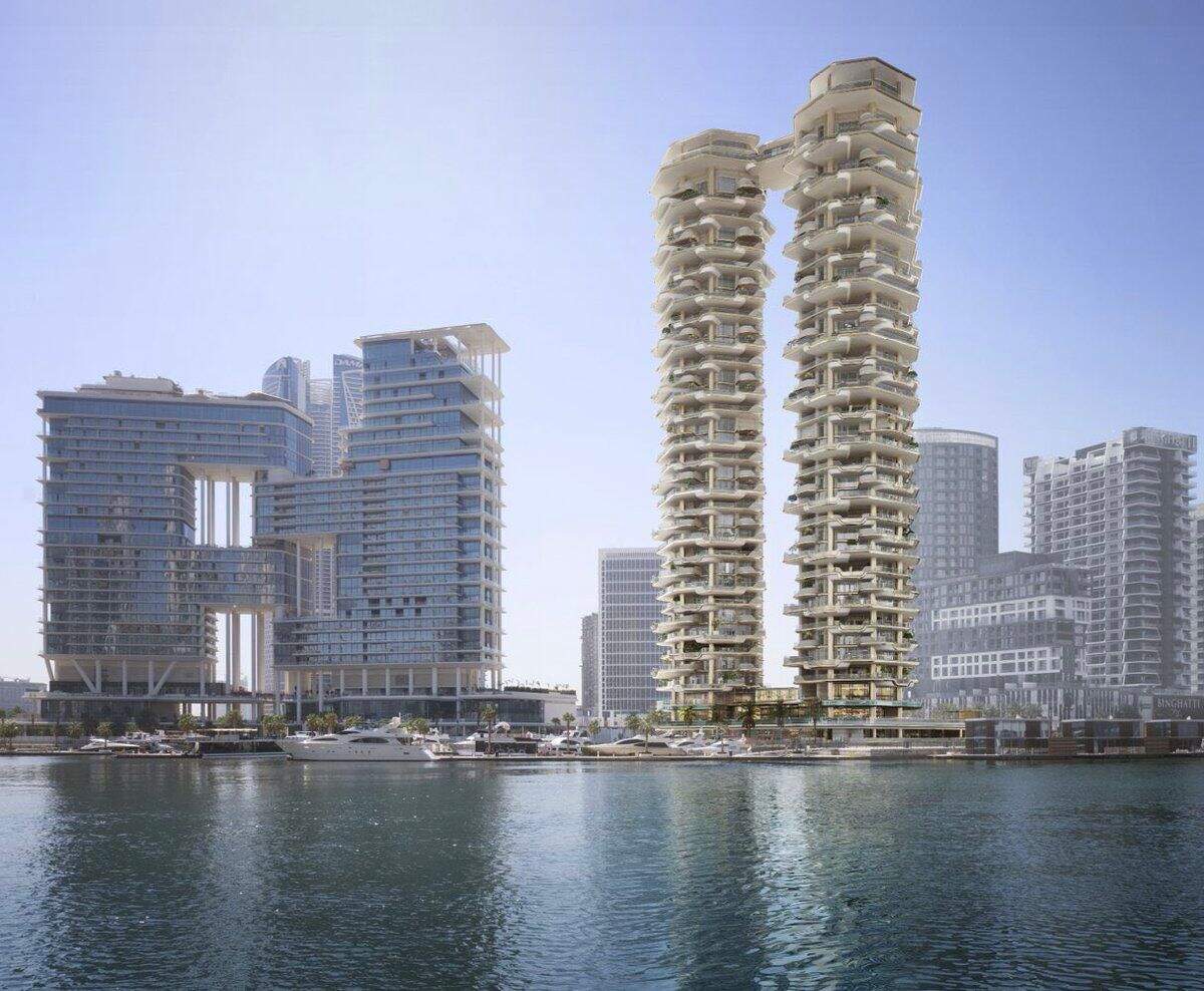 Regent Residences a los pies del Gran Canal de Dubai. (X)