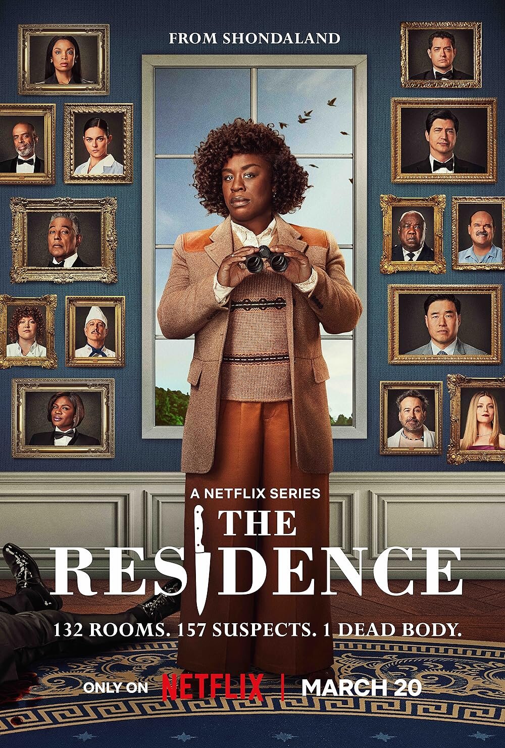 Cartel anunciador de The Residence.