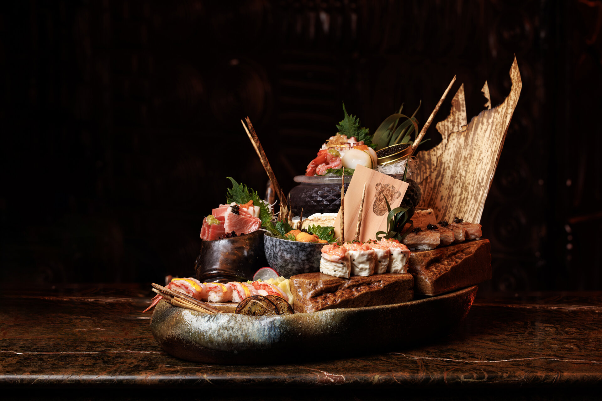 Platos únicos del restaurante. (Cedida)