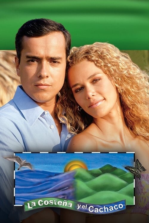Cartel promocional de la telenovela 'La costeña y el cachaco'.