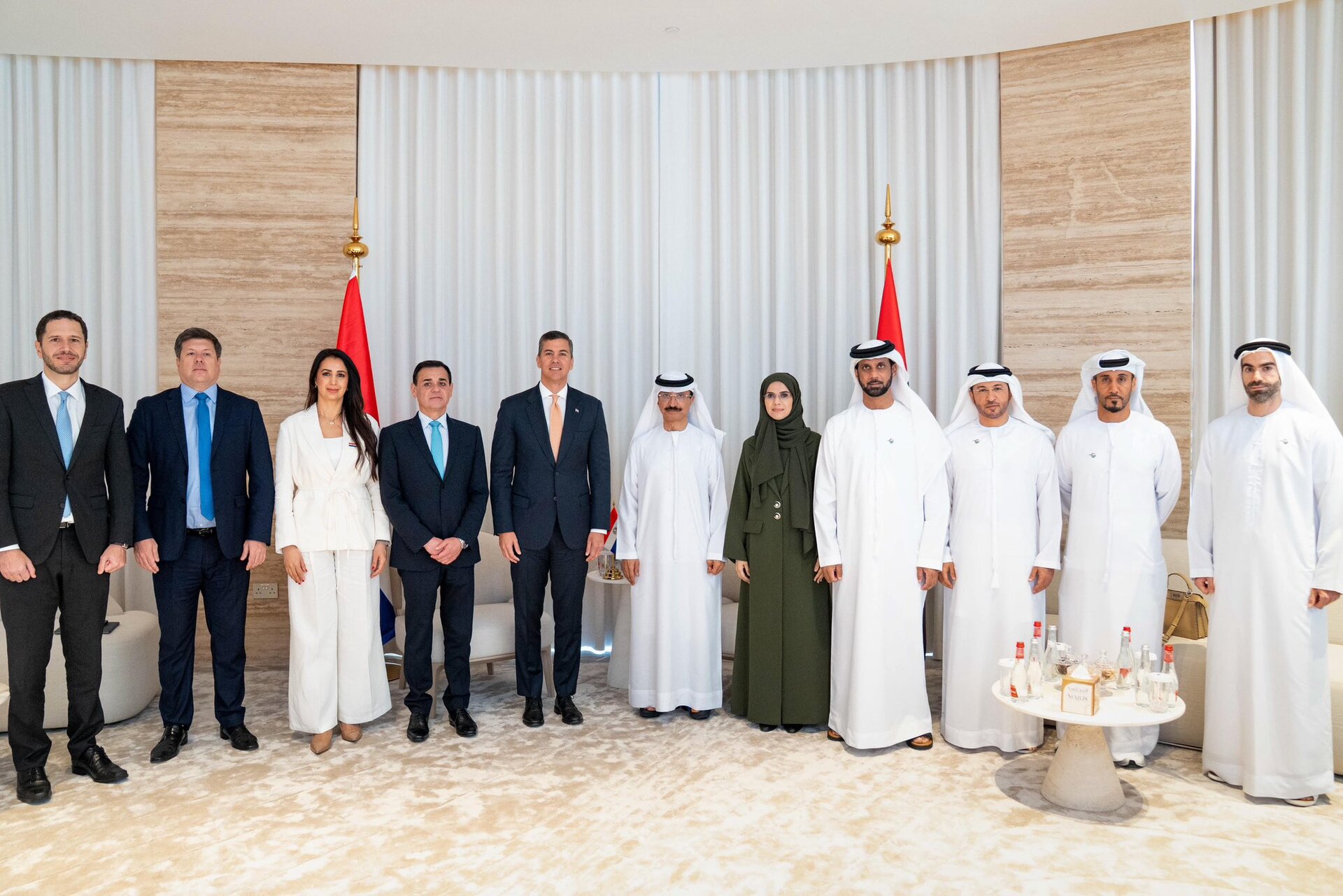 Presidente de Paraguay en Emiratos