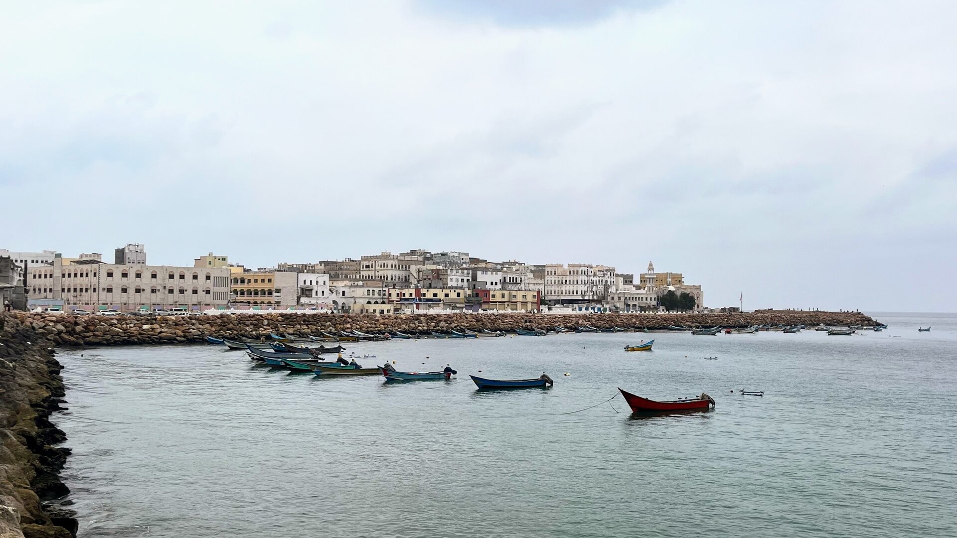 Paseo marítimo de Mukalla. Fotografía: Vanessa Lago