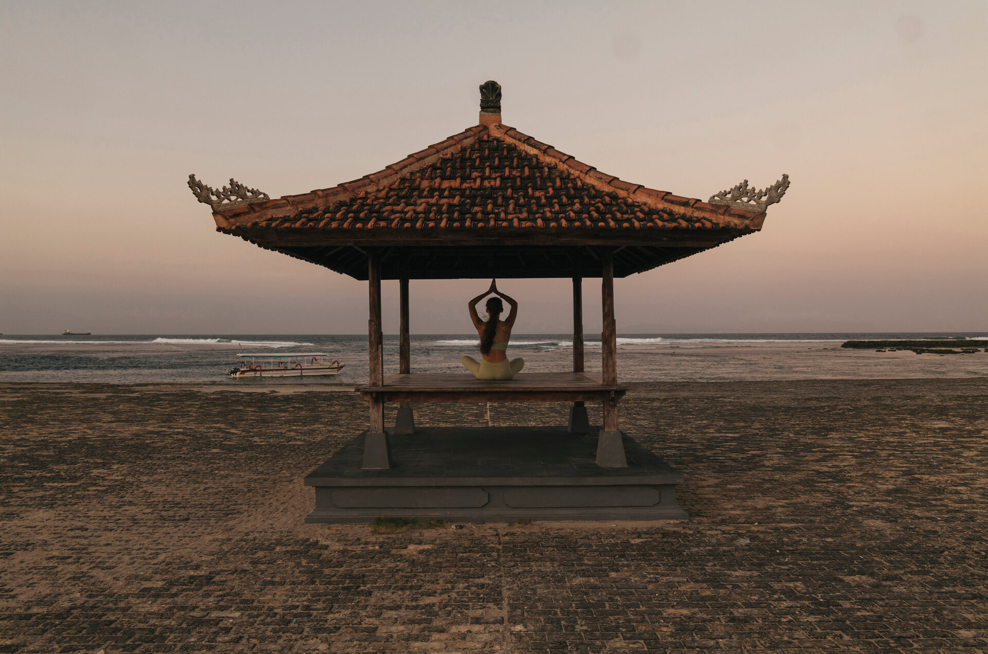 Meditación en Club Med Bali, Indonesia