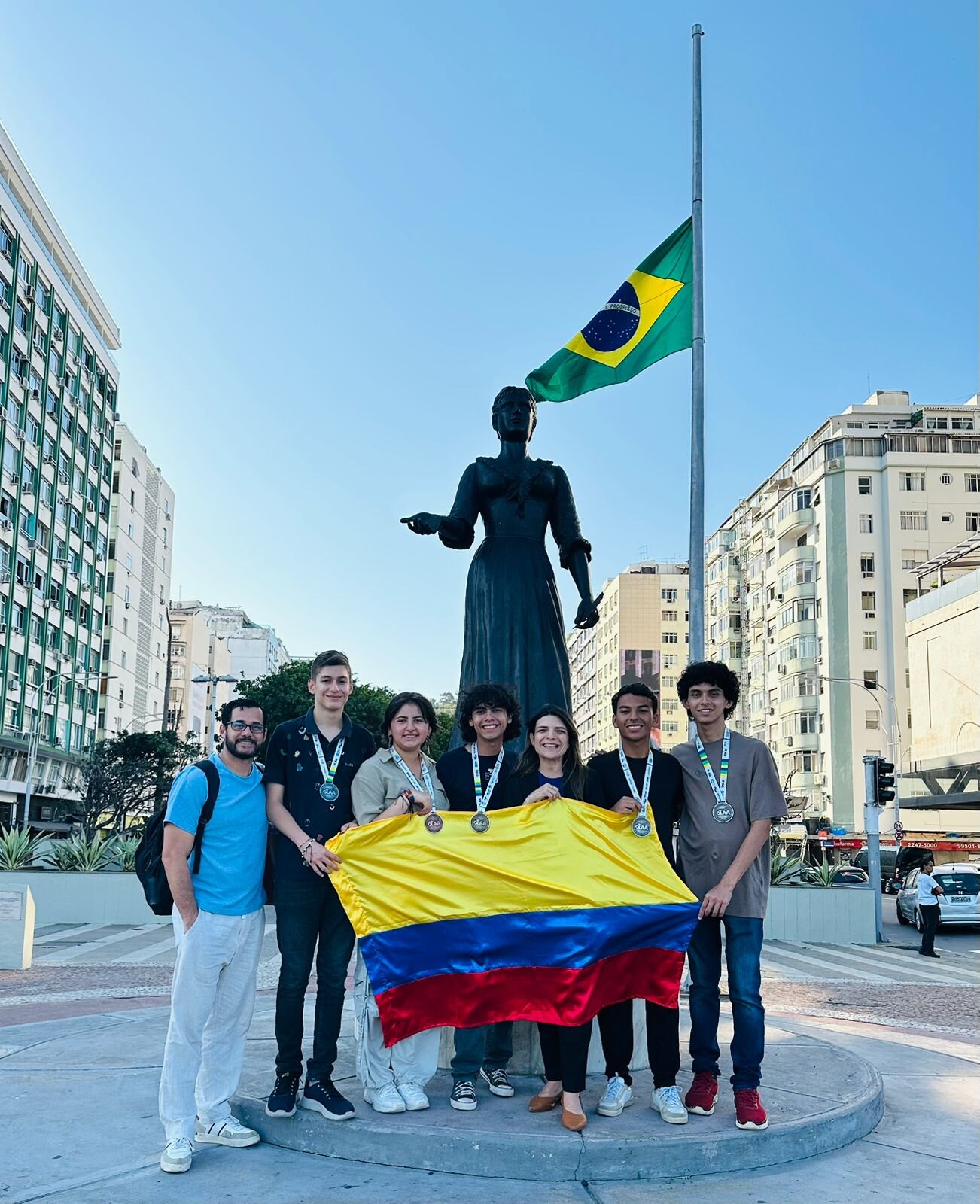 El equipo de Colombia ha obtenido edallas de oro, plata y bronce en las Olimpiadas Latinoamericanas de Astronomía y Astrofísica. (Cedida)