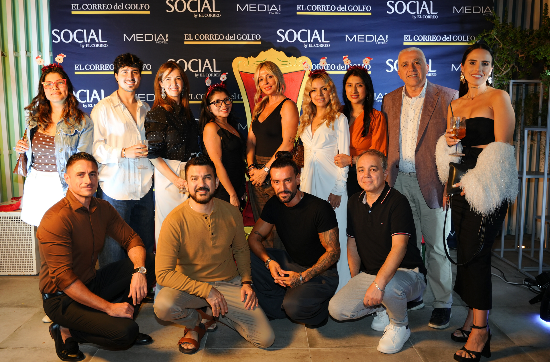 Asistentes del especial de Navidad Social by El Correo. (EL CORREO)