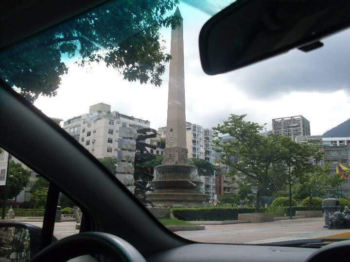 Plaza Altamira en Caracas.