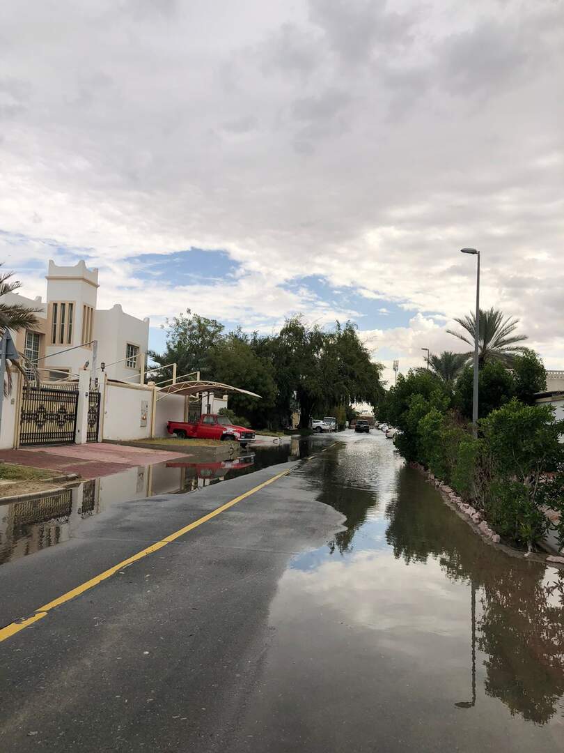 Luvia en Dubai. (EL CORREO)