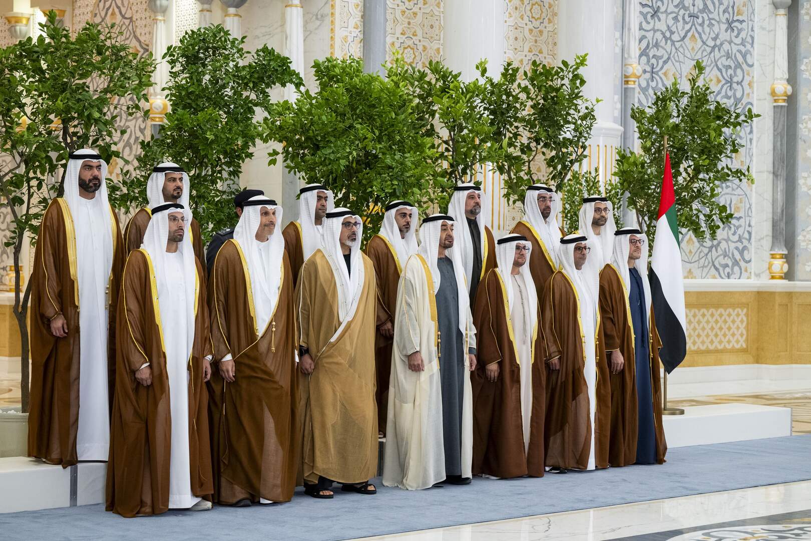 Miembros del Consejo Ejecutivo de Abu Dhabi.