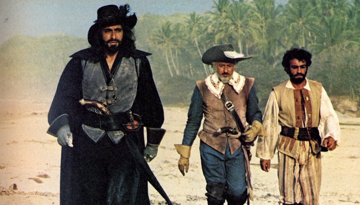 Escena de la película 'El Corsario Negro'.