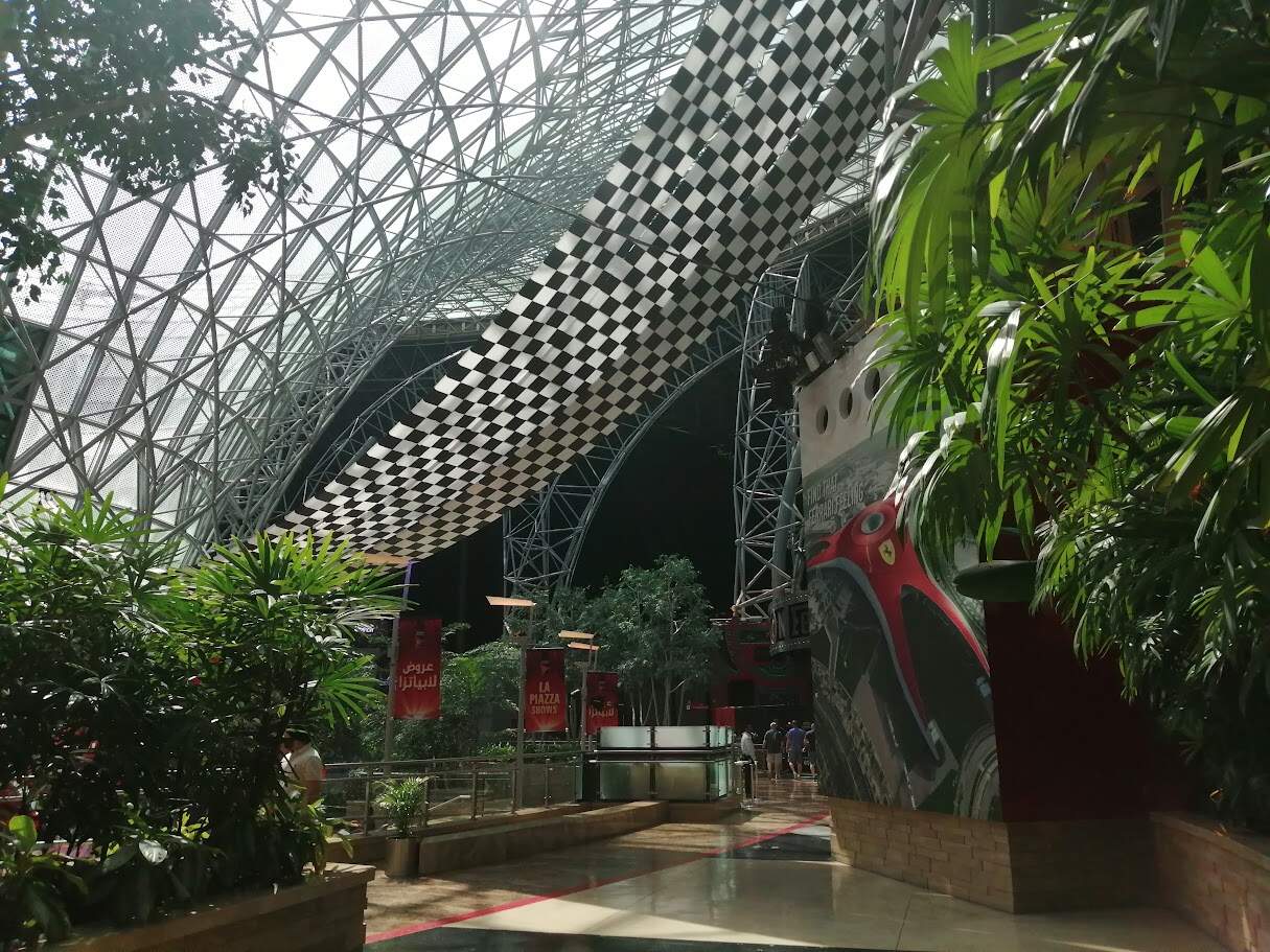 Parque Ferrari World. (EL CORREO)