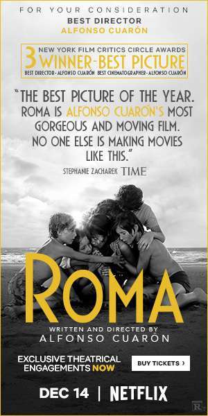 Cartel de la película 'Roma' en Netflix.