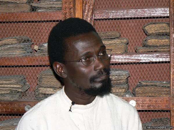 Ismael Diadié, en el Fondo Kati. (Cedida)