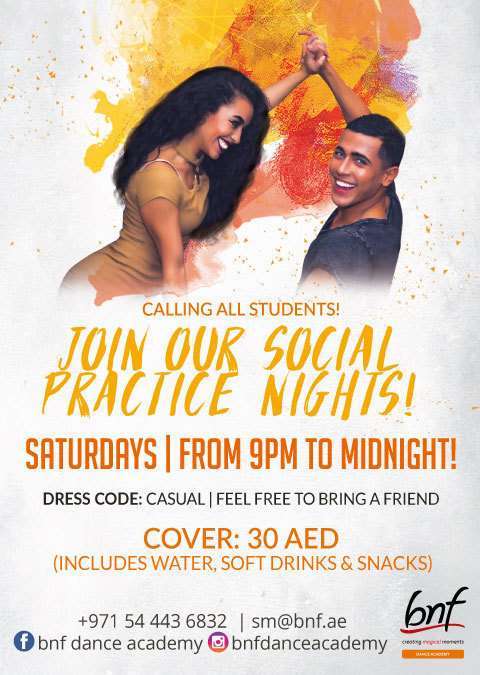 Flyer bnf dance academy
