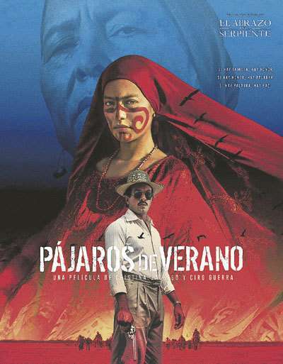 Cartel de la película 'Pájaros de verano'.