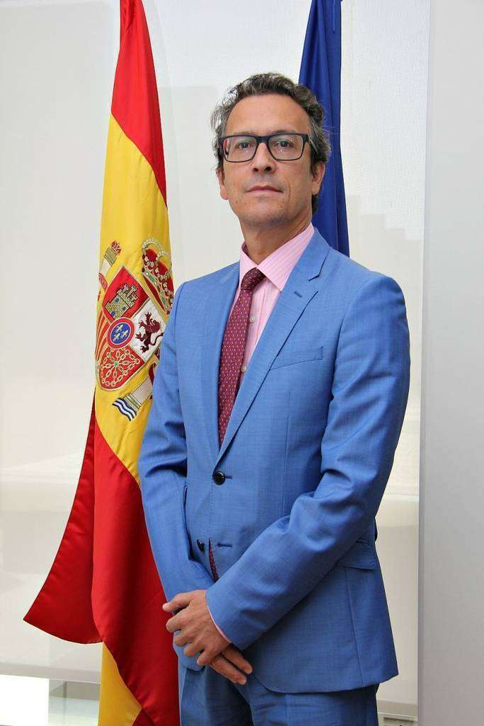 Antonio Álvarez Barthe, embajador de España en Emiratos Árabes. (Manaf K. Abbas)