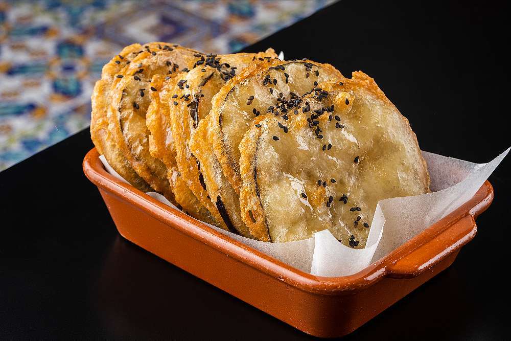 Deliciosas berenjenas a la miel. (Cedida)