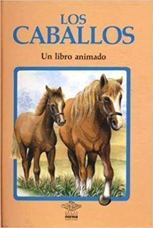 Portada de un libro animado dedicado a los caballos. Portada de un libro animado dedicado a los caballos.