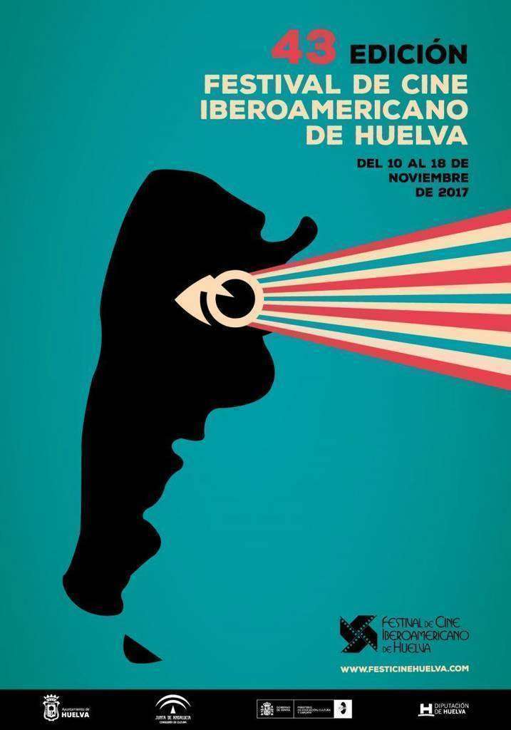 Cartel de la 43 edición del Festival de Cine Iberoamericano, obra de Asier Pérez Puente. (Cedida)